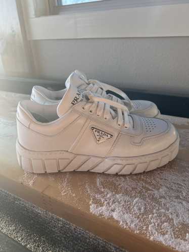 Prada Prada Leather Sneakers