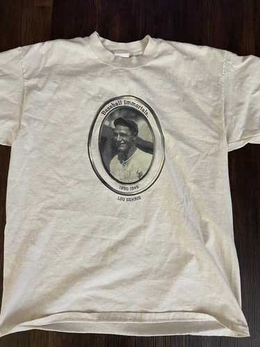 MLB × Streetwear LOU GEHRIG VINTAGE T SHIRT - image 1