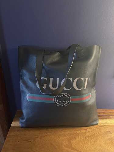 Gucci Large Logo Tote