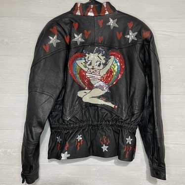 Vintage leather jacket euro - Gem