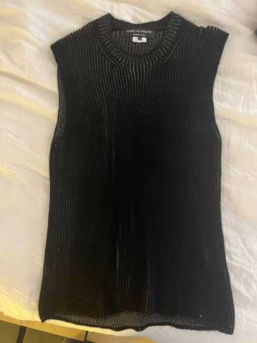 Comme des Garcons CDG Sleeveless Knit Sweater - image 1