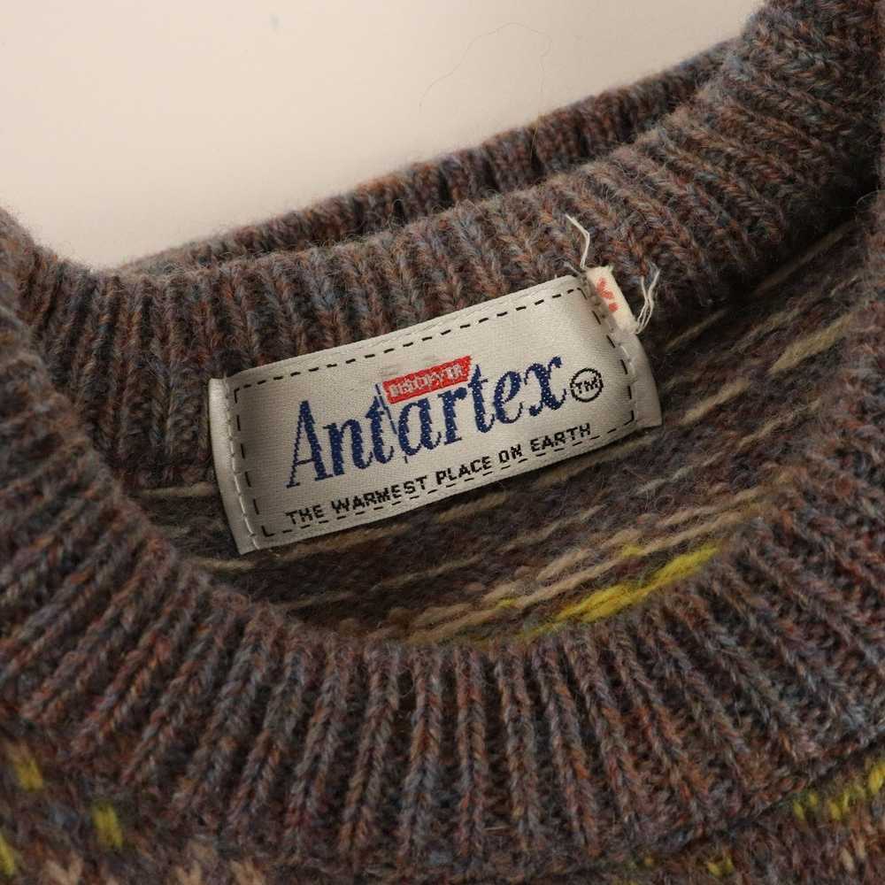 Vintage Vintage Antartex Knit Patterned Wool Swea… - image 4