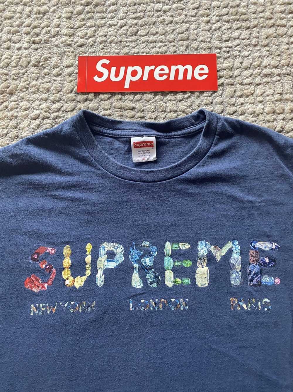 Supreme Supreme Rocks Tee - Navy - image 2