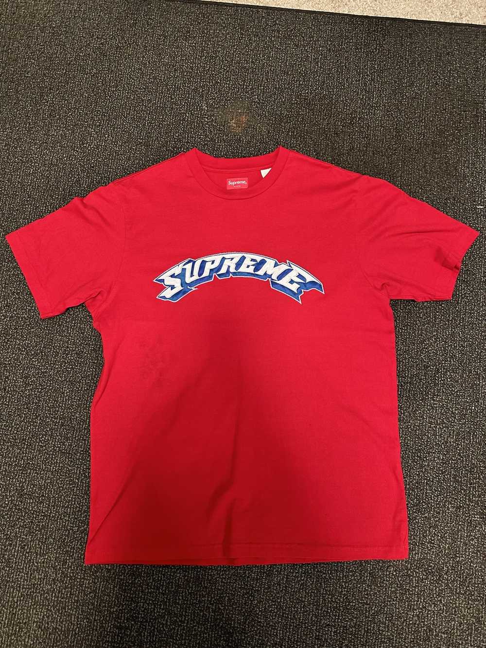 Supreme Zig Zag Appliqué S/S Top - image 1