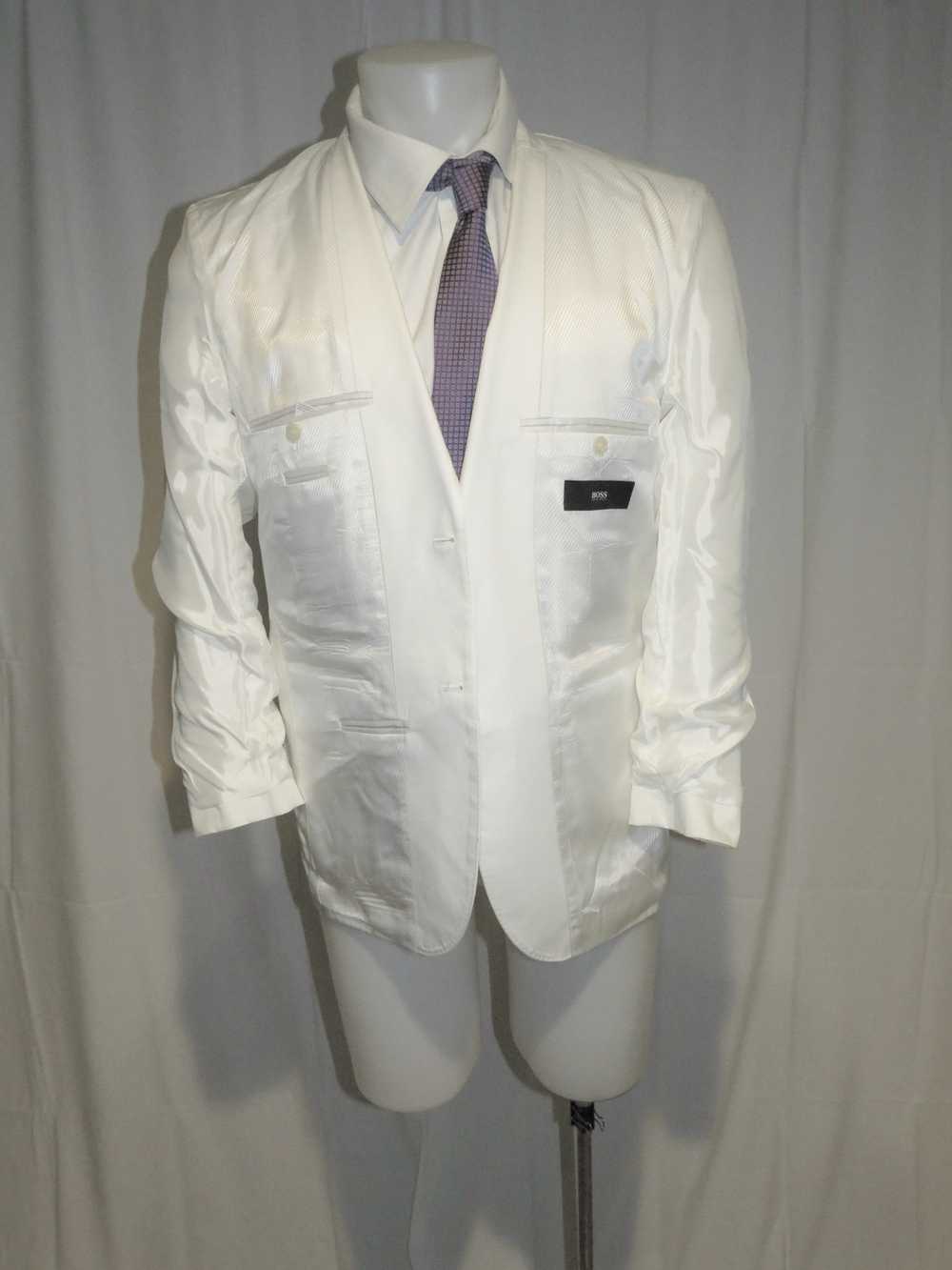 Hugo Boss James/Sharp2 Solid White Cotton Two But… - image 11