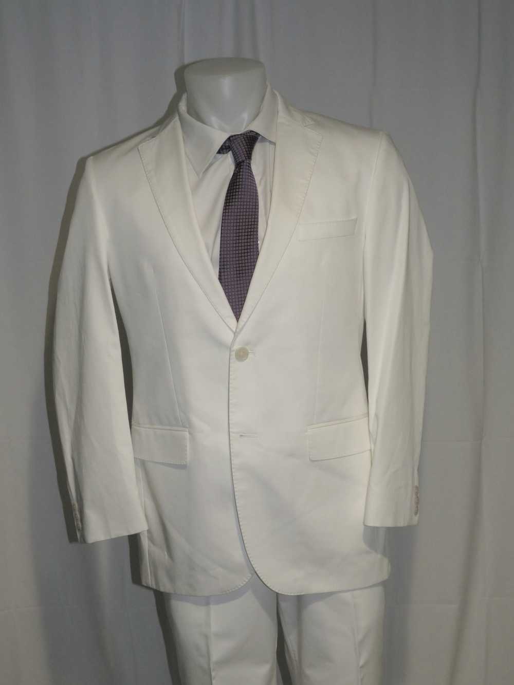 Hugo Boss James/Sharp2 Solid White Cotton Two But… - image 3