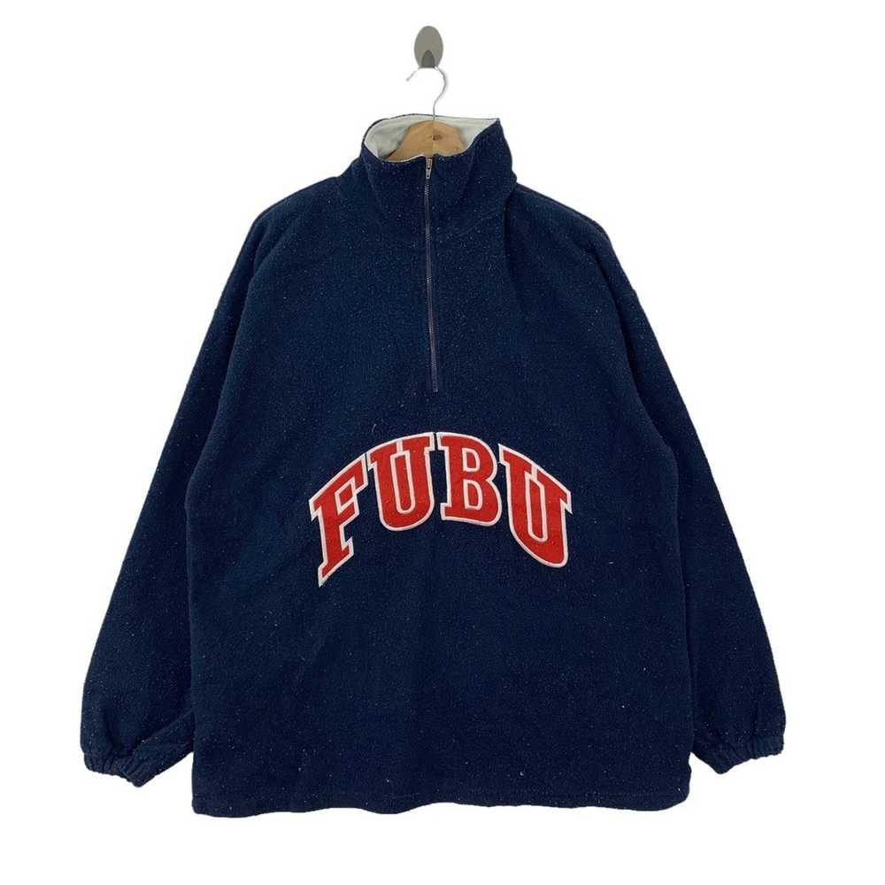 Fubu Vintage Fubu Sportswear Collection Fleece Ha… - image 1