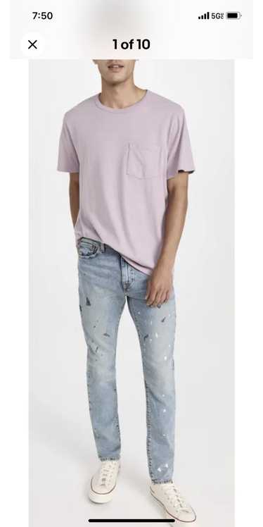 Levi's 510 Skinny Paint Spattered Jean