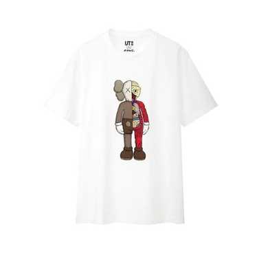 Supreme × Kaws Original Fake White T-Shirt