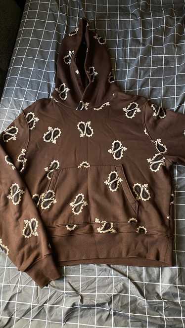 Amiri Paisley Print Amiri Hoodie (Brown)