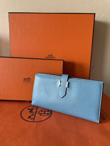 Hermes Hermes bearn epson leather wallet