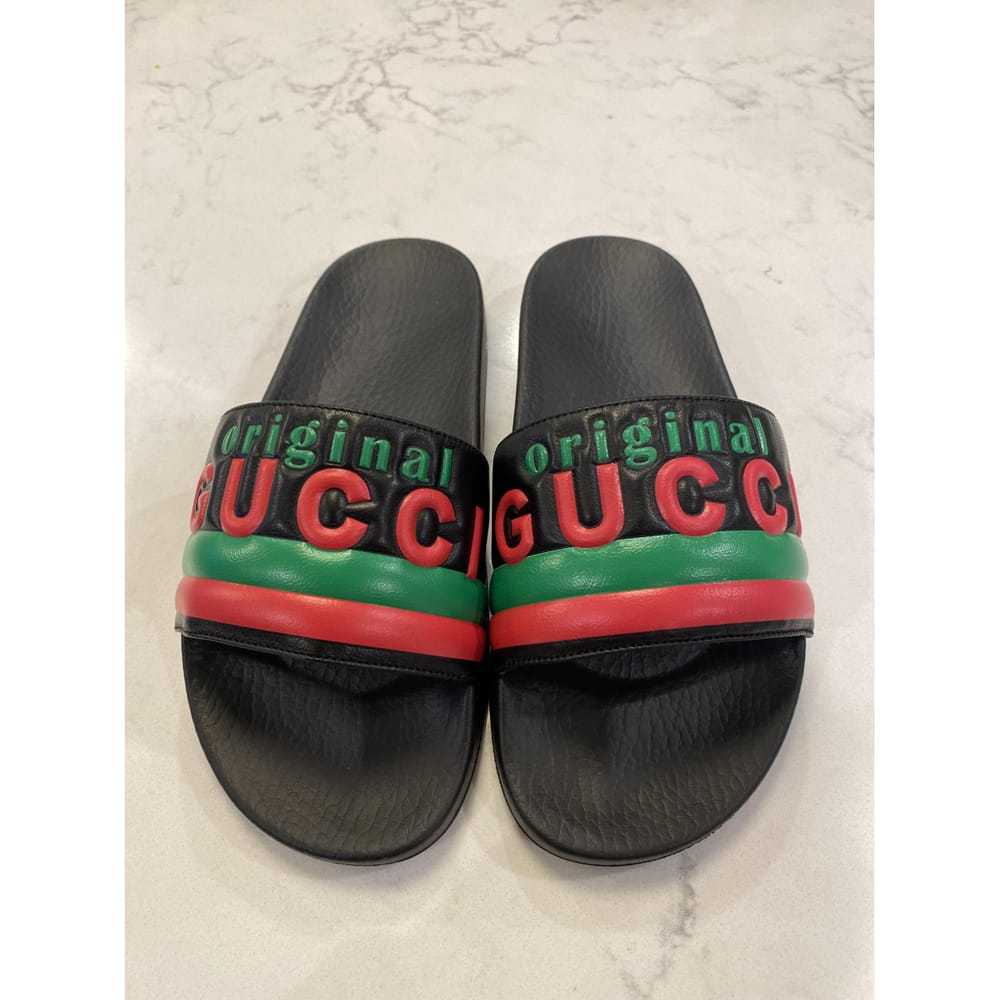 Gucci Leather sandals - image 2