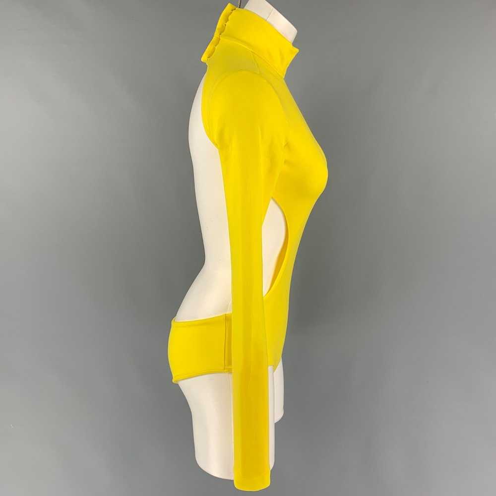 Marc Jacobs Runway 2021 Yellow Polyester Open Bac… - image 2