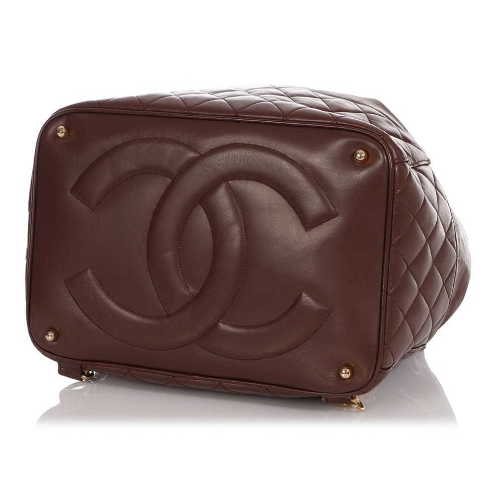 Chanel Leather backpack - image 6