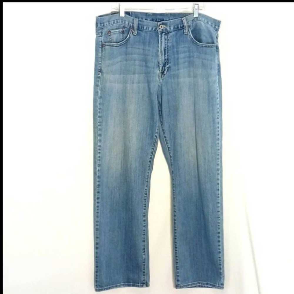 Lucky Brand LUCKY 361 Vintage STRAIGHT Lt Blue Fa… - image 4