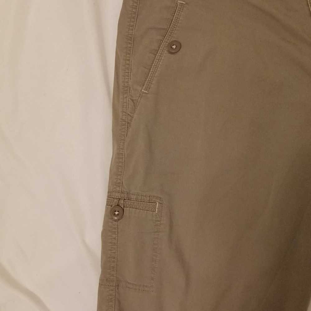 Sonoma Sonoma Life + Style Green Khaki Bermuda Ut… - image 5