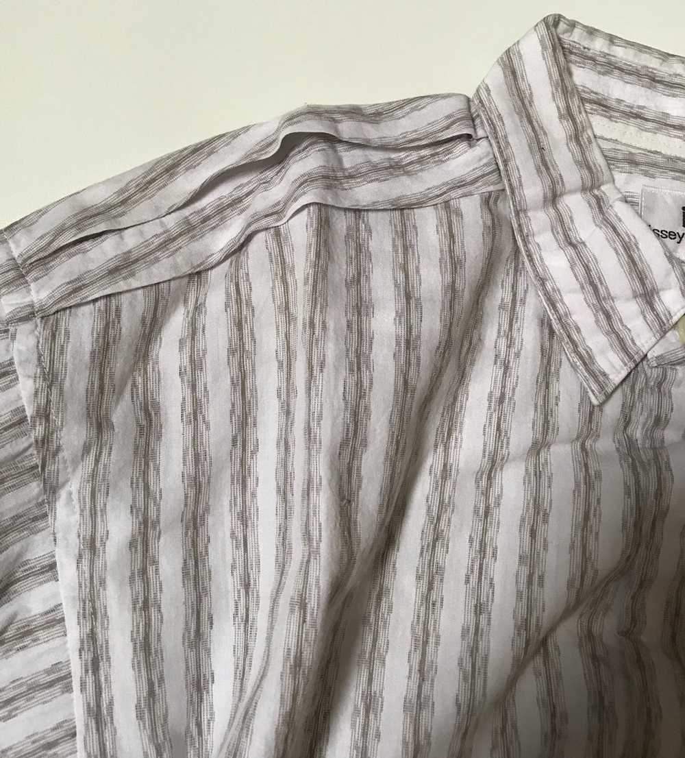 Issey Miyake Vintage issey miyake im striped shirt - image 6