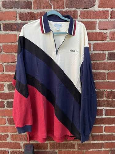 Izod × Vintage IZOD VTG rugby vibe 90s Cross Panel