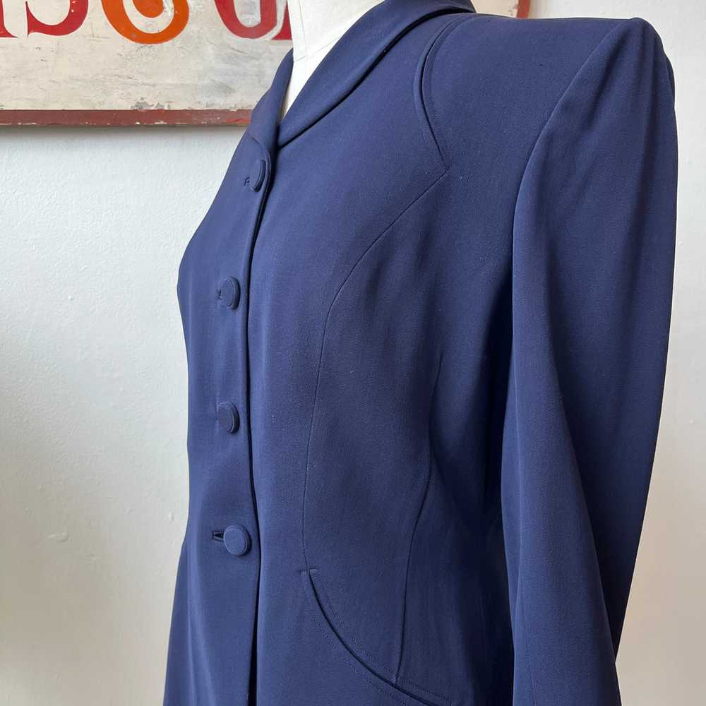 1940’s Blue Gabardine Jacket - image 4