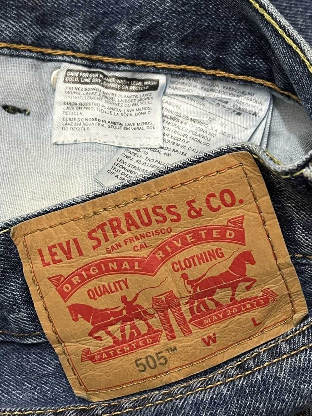 Designer × Levi's × Streetwear Designer Levis 505… - image 10