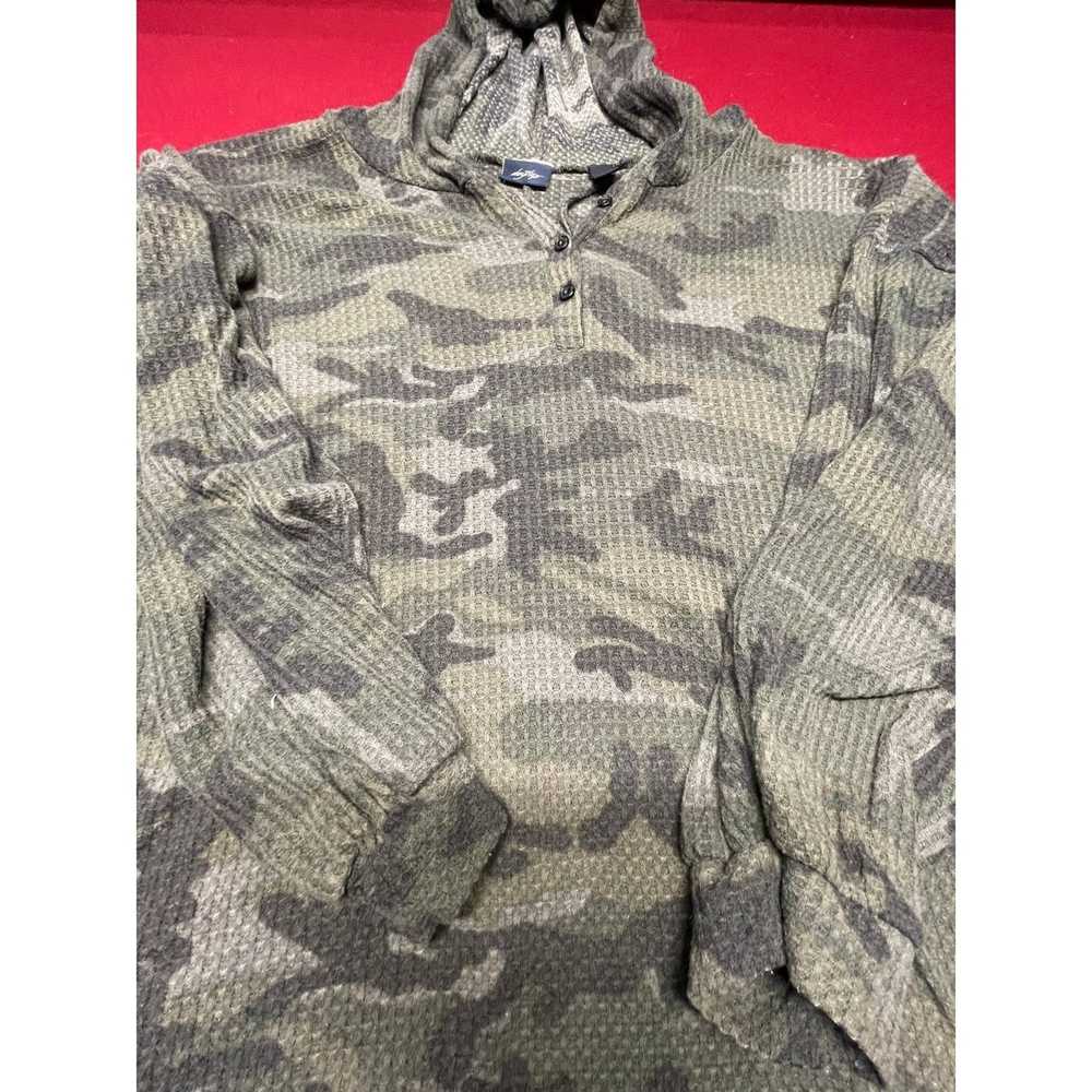 1 Day Trip cotton camo thermal hoodie, lite weigh… - image 3