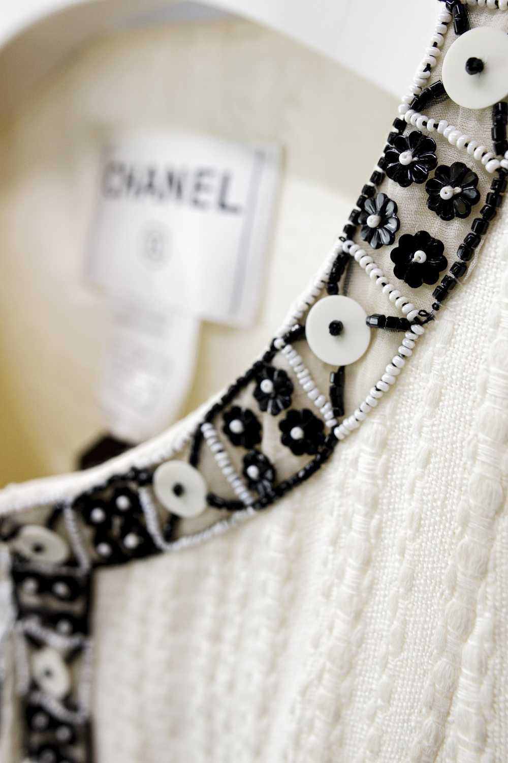 Chanel Chanel S/S 03 Beaded Zip Jacket - image 8