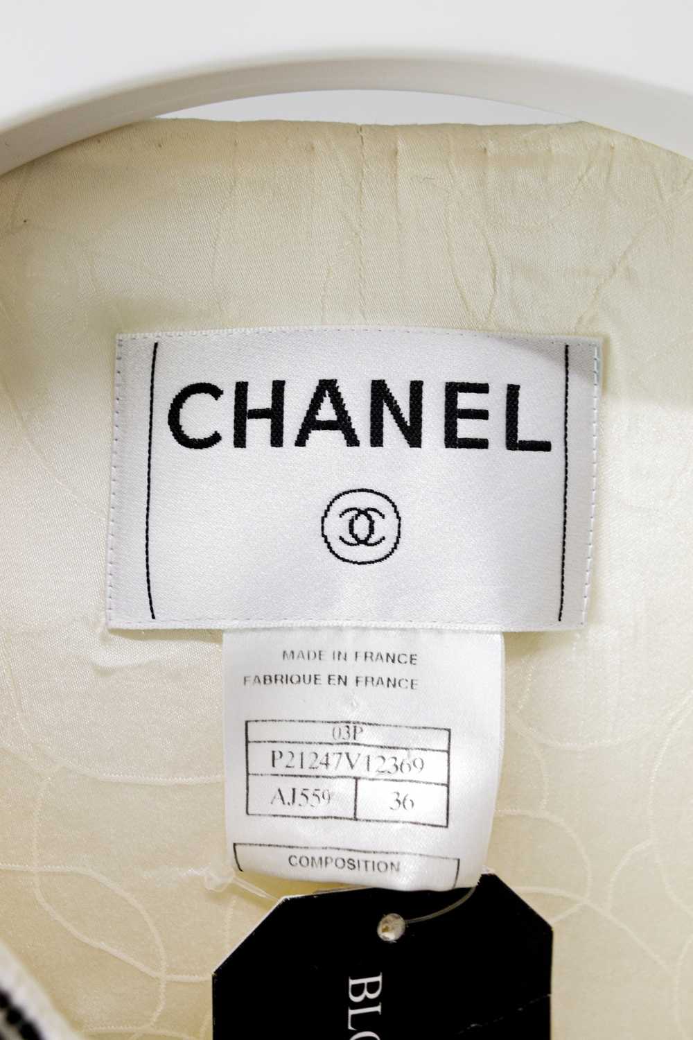 Chanel Chanel S/S 03 Beaded Zip Jacket - image 9