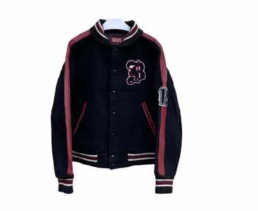 Japanese Brand × Varsity Jacket × Vintage BATSU B… - image 1