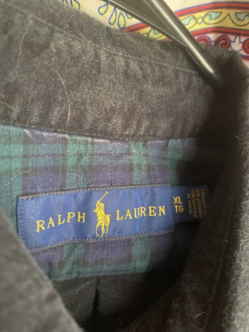 Ralph Lauren Black Ralph Lauren Flannel Button Up… - image 3