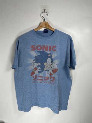 Band Tees × Vintage Sonic the Hedgehog vintage sh… - image 1