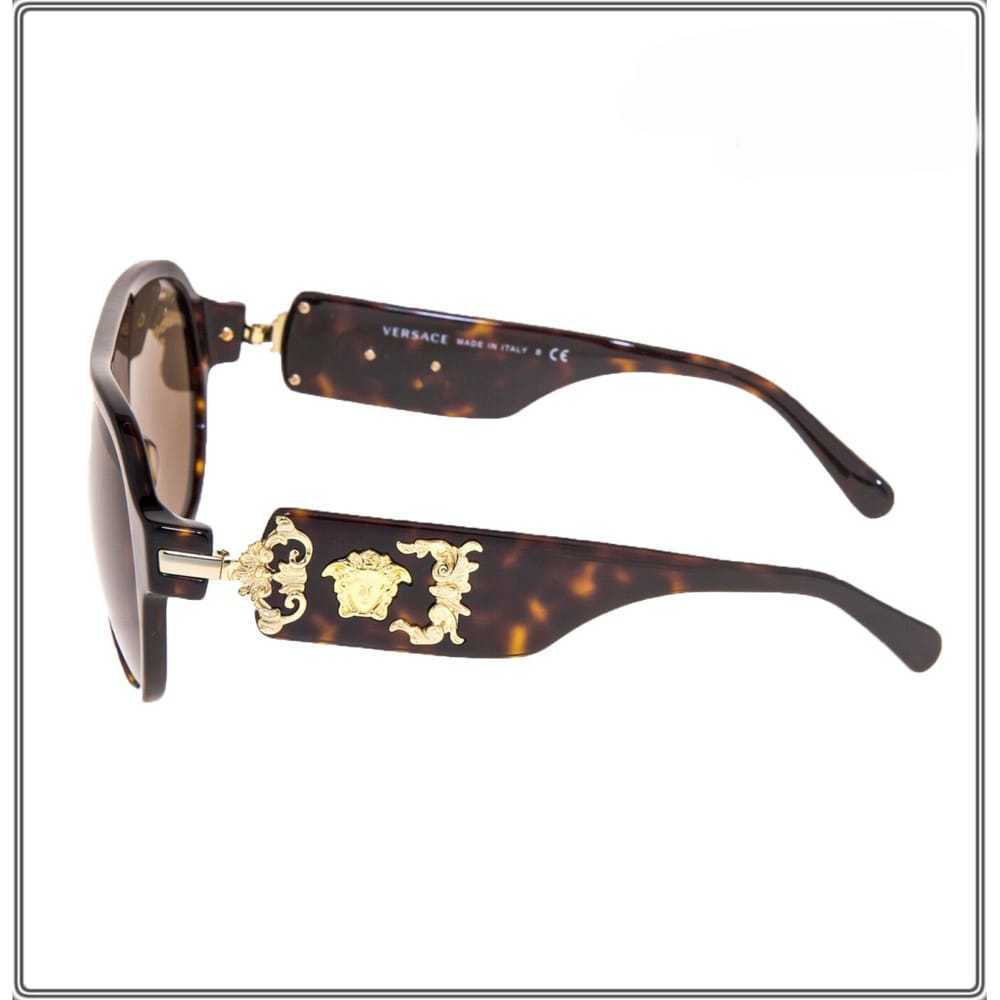 Versace Medusa Biggie aviator sunglasses - image 3