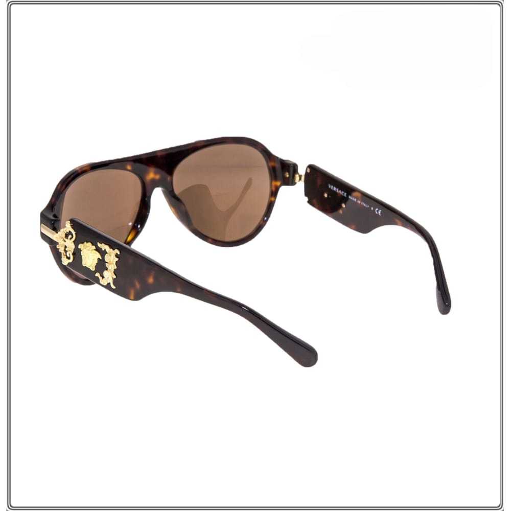 Versace Medusa Biggie aviator sunglasses - image 5