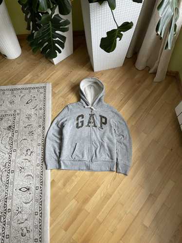 Gap × Streetwear × Vintage Gap Sherpa Zip Up Tigh… - image 1
