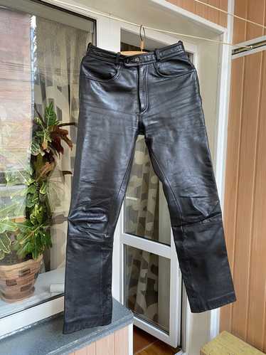 Genuine Leather × Vintage Vintage Leather Pants Bl