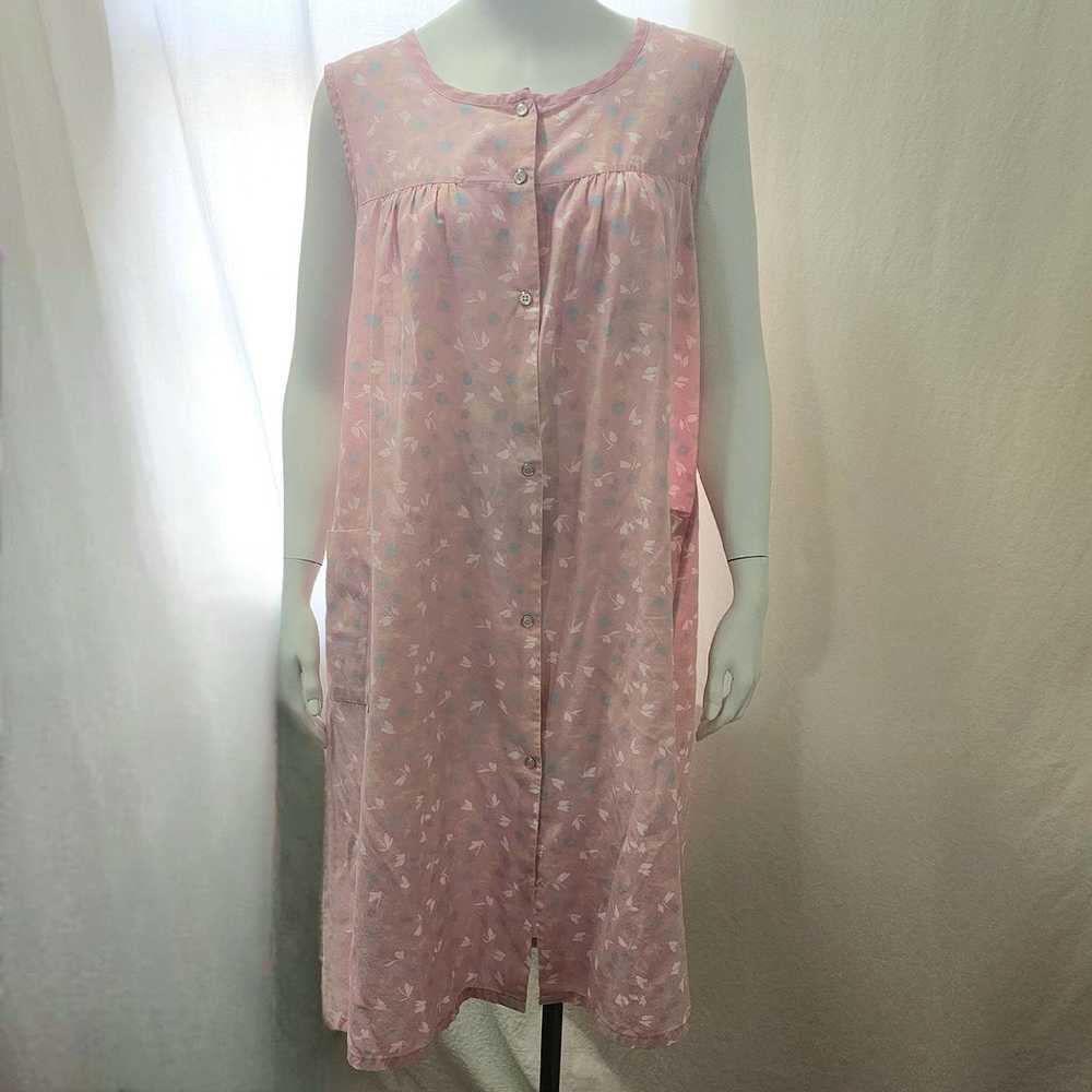 Vintage Vintage Floral Print Nightgown Size Retro… - image 1