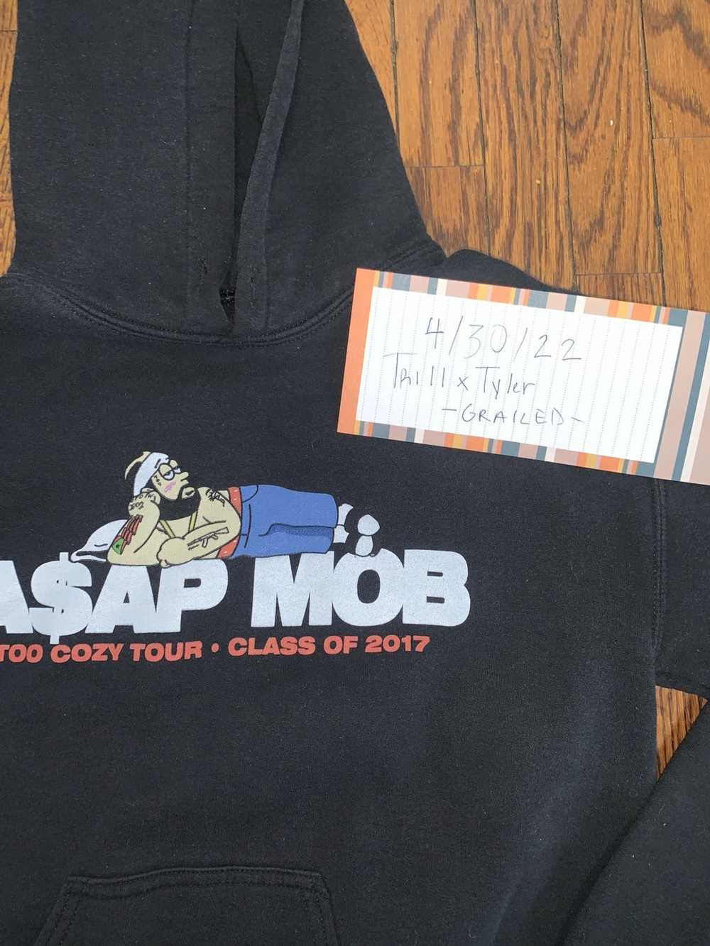 Asap Rocky A$AP MOB Too Cozy Tour 2017 Hoodie - image 3