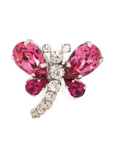 Christian Dior Pre-Owned 1970s butterfly crystal … - image 1