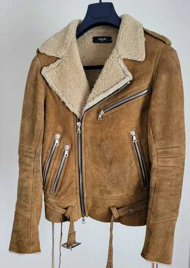 Amiri Amiri Shearling Leather Rider Jacket 2016 C… - image 1