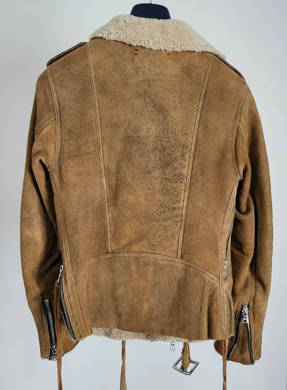 Amiri Amiri Shearling Leather Rider Jacket 2016 C… - image 3