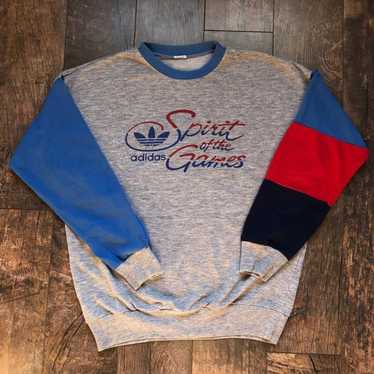 Adidas × Vintage Adidas Spirit of the Games sweat… - image 1