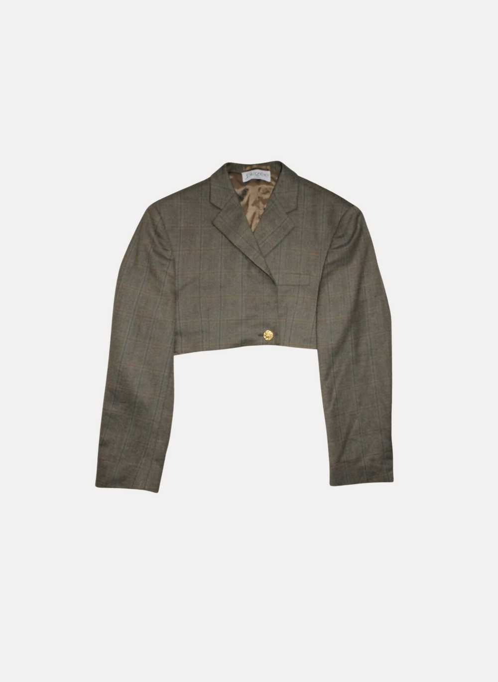 MAISON BLAZÉE Upcycling | Tiny Blazer Taupe XS/M - image 1