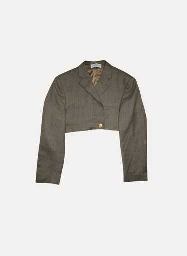 MAISON BLAZÉE Upcycling | Tiny Blazer Taupe XS/M - image 1