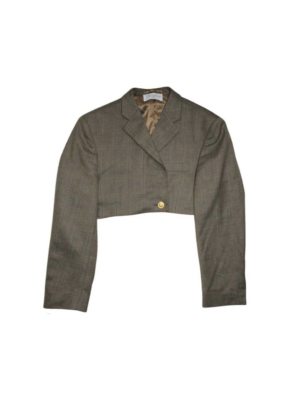 MAISON BLAZÉE Upcycling | Tiny Blazer Taupe XS/M - image 3