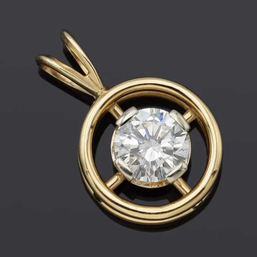 $5,500 Appraised Vintage 14K Yellow Gold 1.16 Ct … - image 2