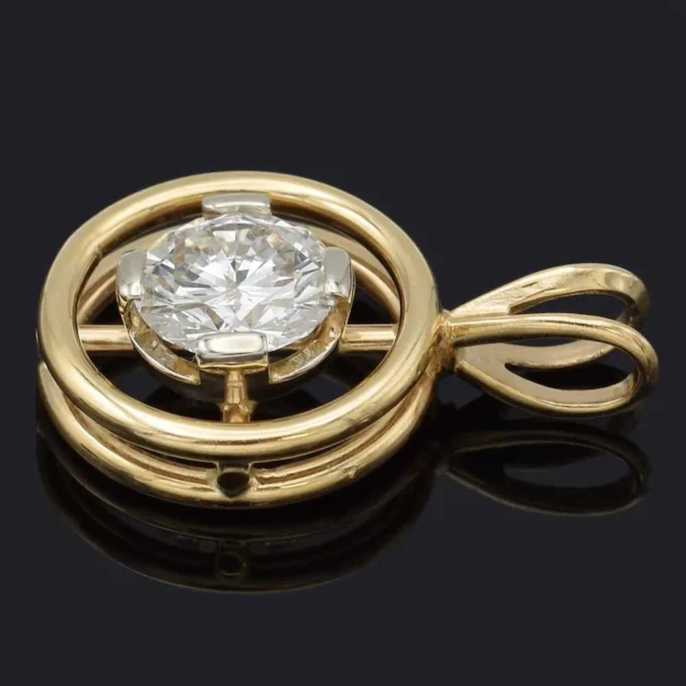 $5,500 Appraised Vintage 14K Yellow Gold 1.16 Ct … - image 3