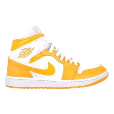 Jordan Air Jordan 1 leather high trainers - image 1