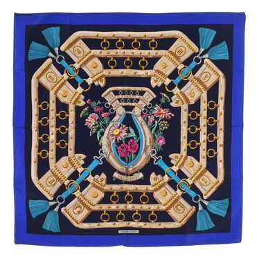 Hermès Noeud Papillon silk scarf