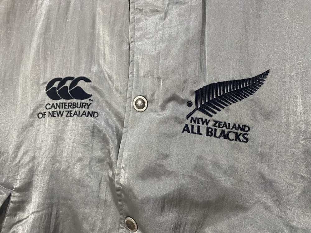 All Black × Canterbury Of New Zealand × Vintage V… - image 3