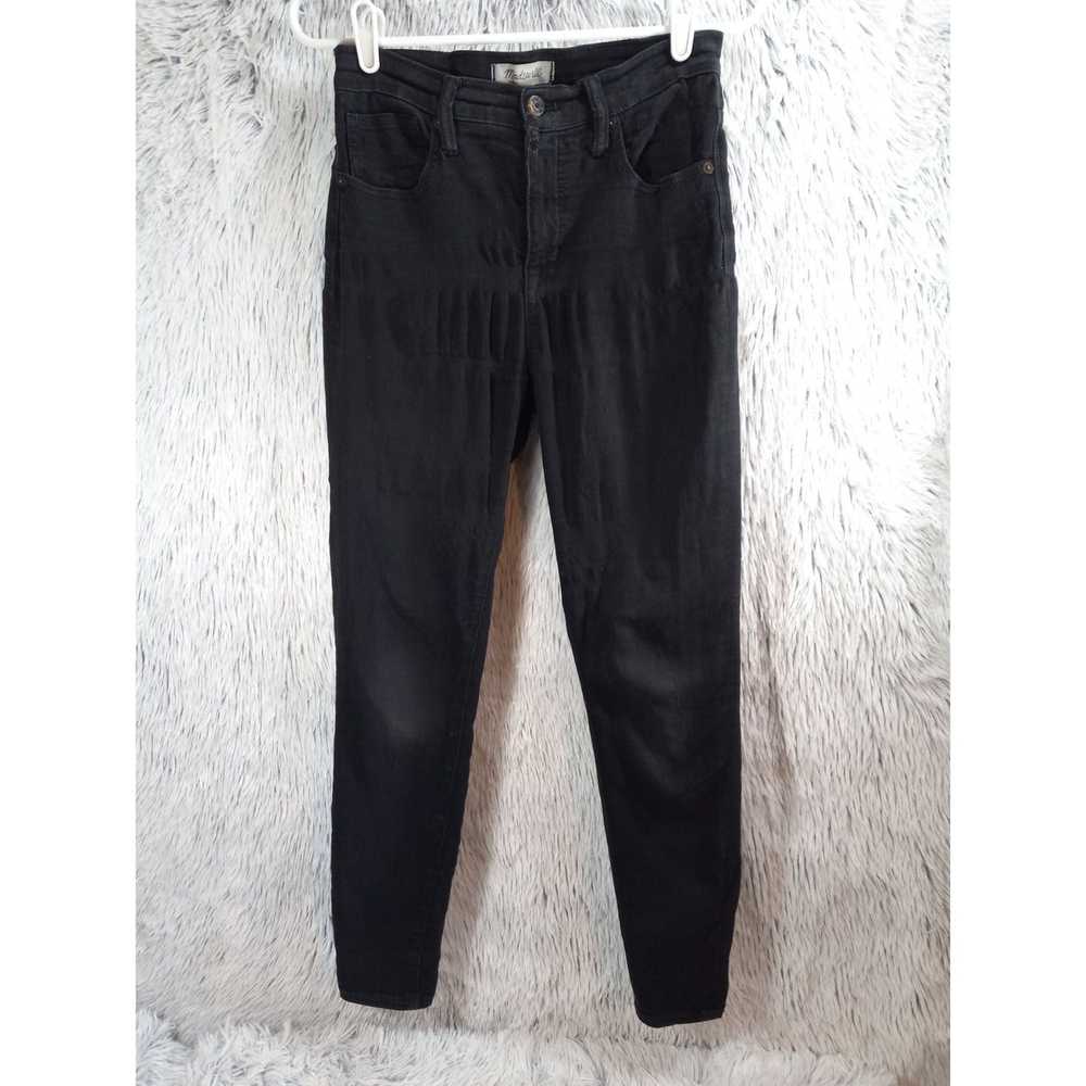 Madewell Madewell Jeans Womans 26 Black Skinny Hi… - image 1