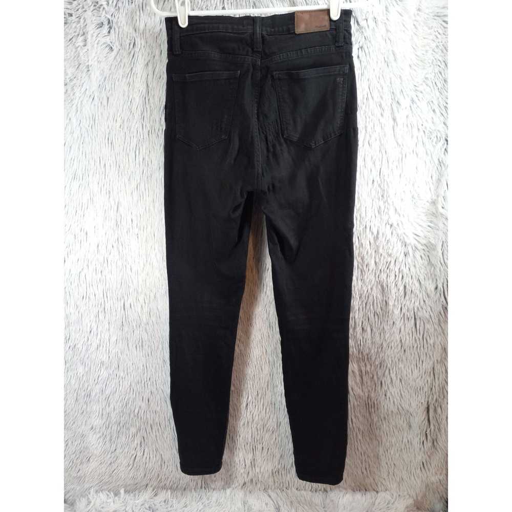 Madewell Madewell Jeans Womans 26 Black Skinny Hi… - image 2